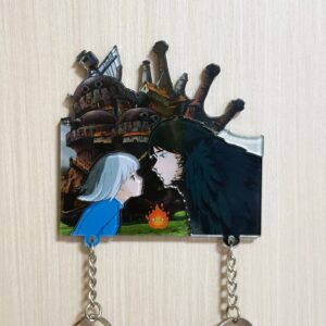 Howl‘s Moving Castle Key Holder & Keychain Collection – Studio Ghibli Accessories
