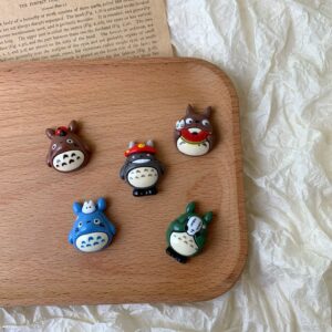 Mini Totoro Fridge Magnets – Set of 5 from Studio Ghibli's My Neighbor Totoro