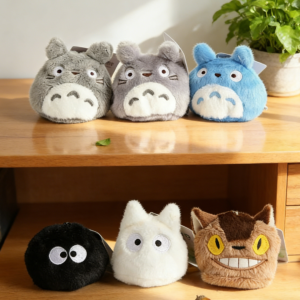 Totoro Beanbag Plush Keychain – Studio Ghibli Plush Charm